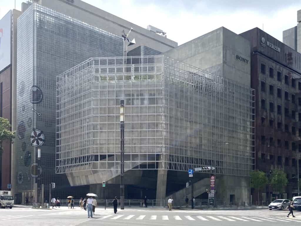 品川区の鍛治工事　有限会社ユニオンテック 「ソニー企業銀座ソニーパーク」の施工事例写真